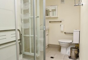 Shower, towels