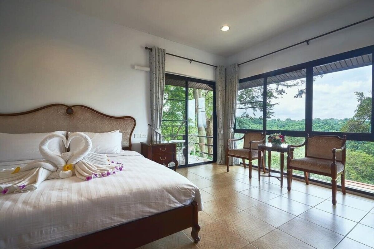 Double or Twin Room, Hill View | In-room safe, free WiFi
