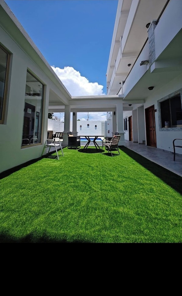 36-inch TV with cable channels