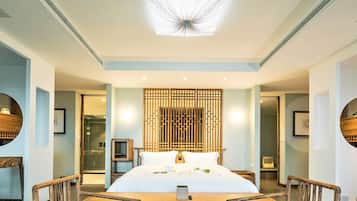 Luxury Double Room, Valley View, Mountainside | 1 bedroom, in-room safe, blackout drapes, soundproofing