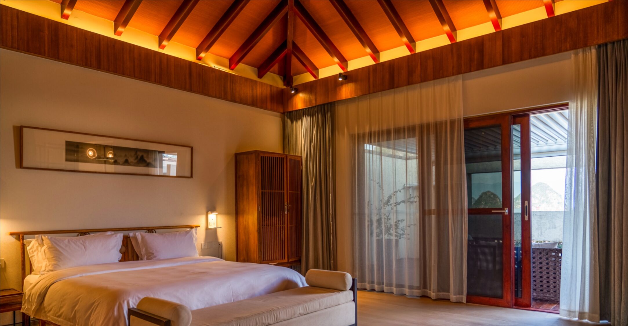 尊貴單棟房屋, 山景 | 房內夾  萬、遮光窗簾/窗簾、隔音、熨斗/熨衫板