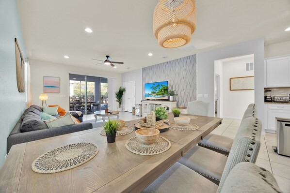 Living area - Sea Breeze Villa (Kissimmee)