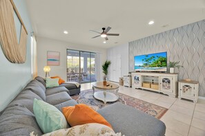 Living area - Sea Breeze Villa (Kissimmee)