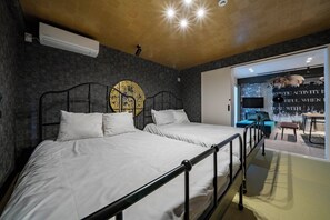3 slaapkamers, een bureau, een strijkplank/strijkijzer, gratis wifi