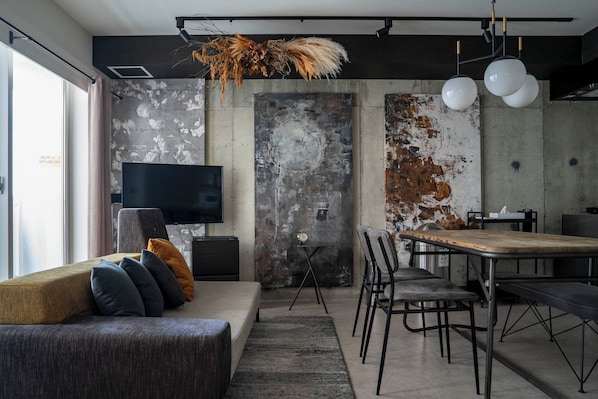 Living area - TAKETO STAY KOTONI 201 (Sapporo)