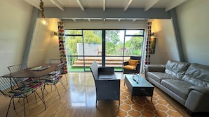 Living area - A-Frame 1 (Amodeo Bay)