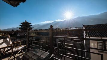 Panoramic Double Room, Hill View | Teres/patio