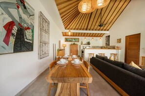 Dining - 1BR Private Pool Villa Kepompong (Kecamatan Kuta Utara)