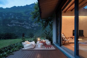 Luxury Villa, Mountain View | Terrace/patio - Zhensu Canyon Sanctuary (Liupanshui)