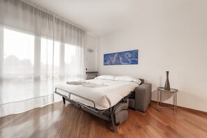 2 bedrooms, iron/ironing board, travel crib, WiFi