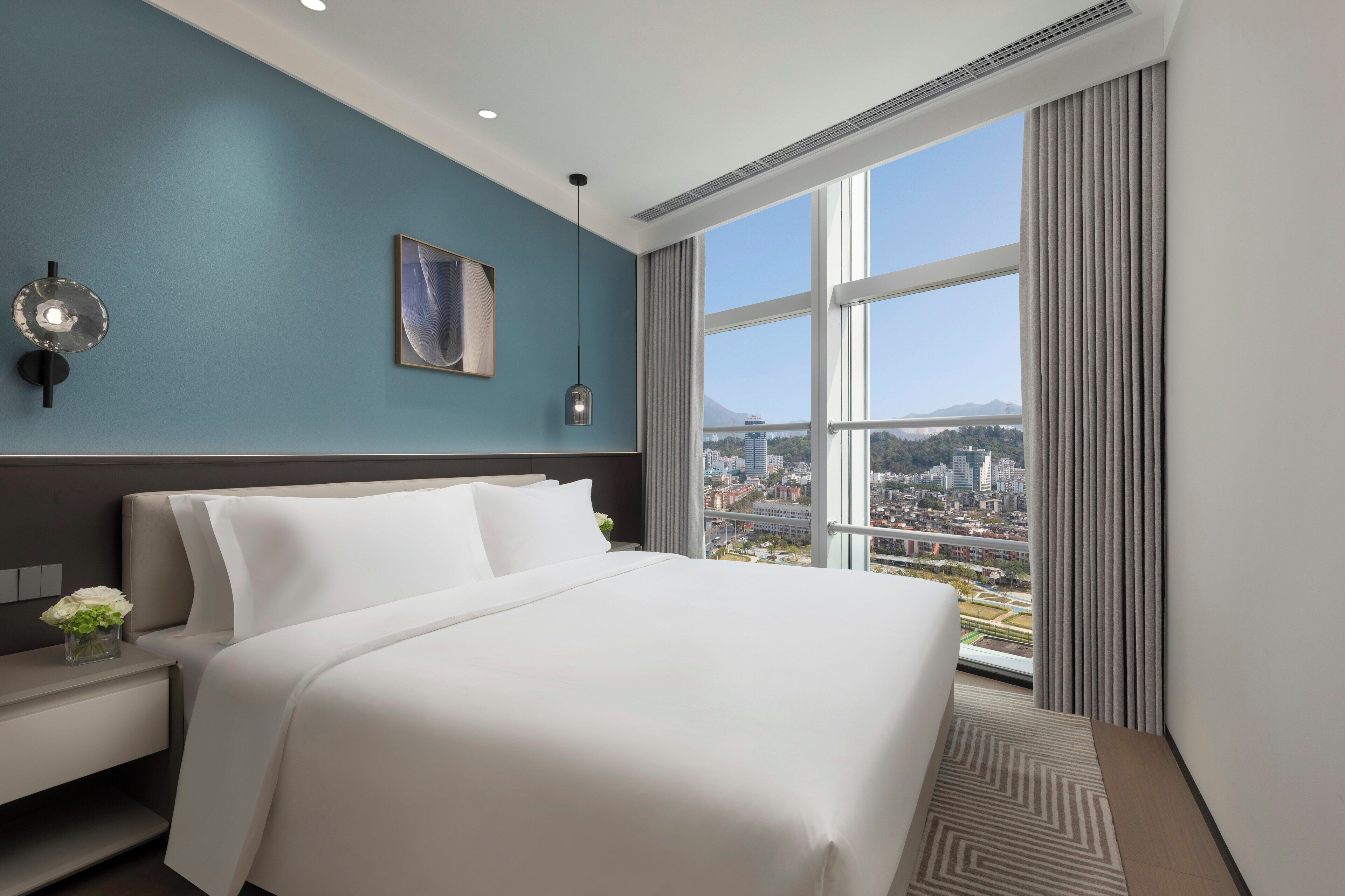 奢华双人房 | 起居区