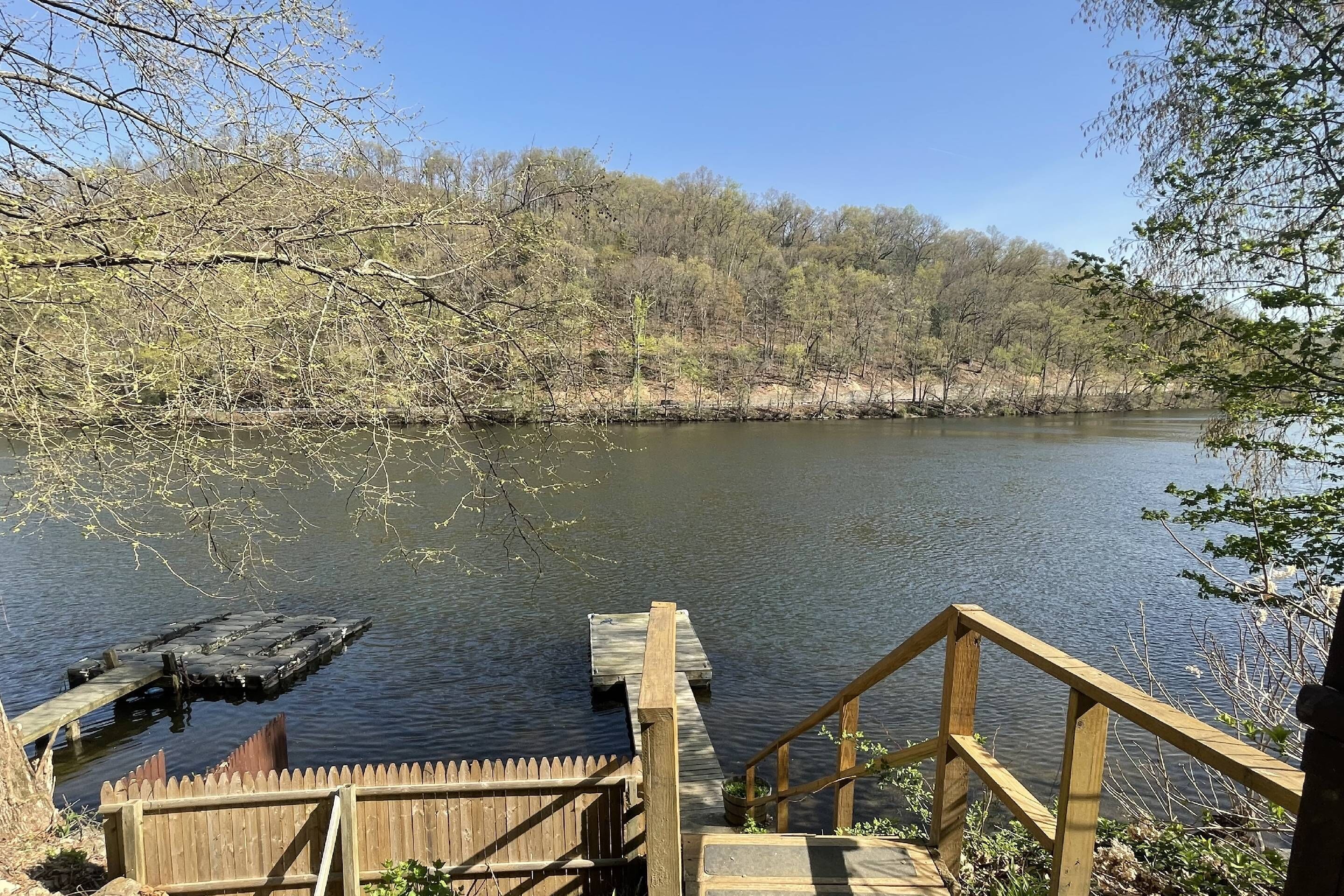 Lake Zoar overlooking a Bald Eagle Sanctuary
