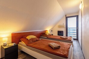 2 Schlafzimmer, kostenloses WLAN, Bettwäsche