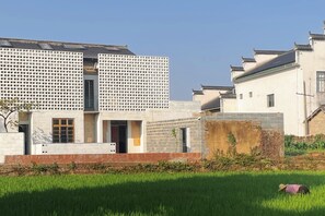 Overnatningsstedets facade