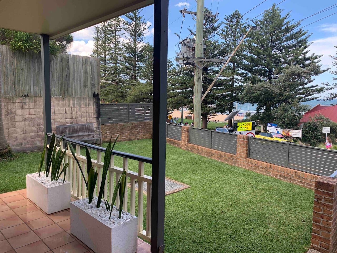 Enceinte de l’hébergement