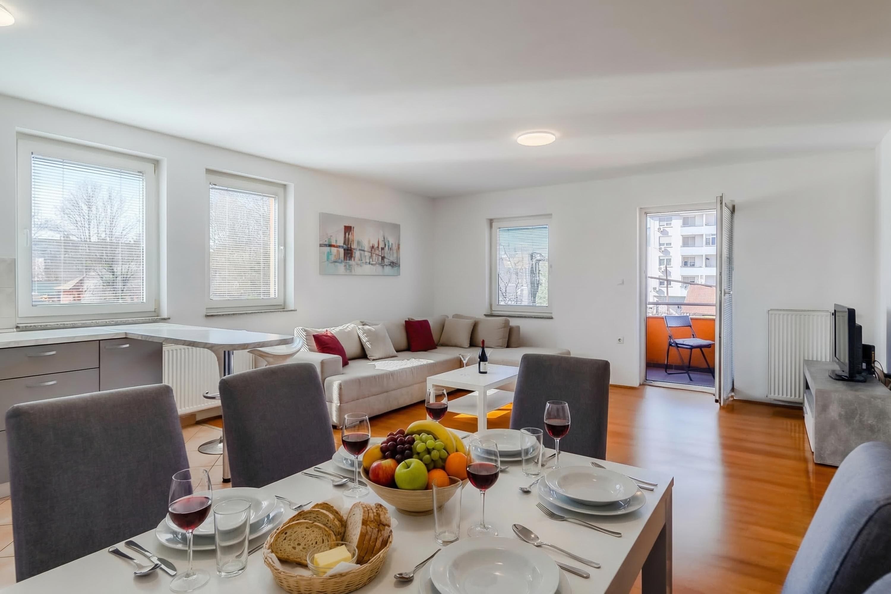 Appartement familial, plusieurs chambres (Cherry City Stay Apartment With) | Intérieur