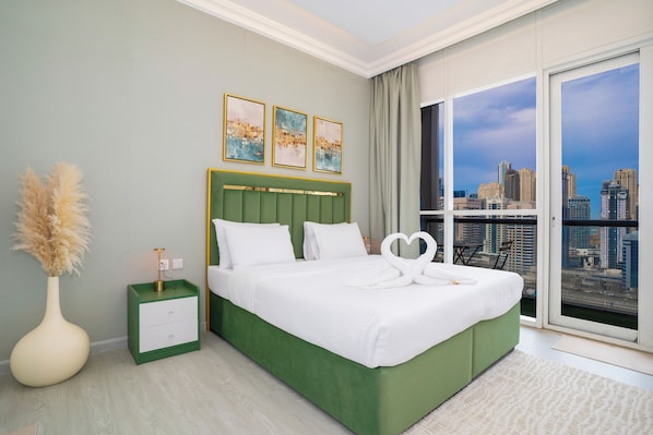 Basic Apartment, Balcony, City View | 1 bedroom, iron/ironing board, free WiFi