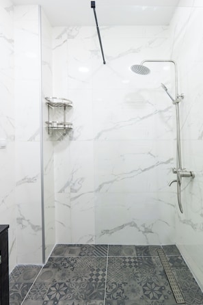 Deluxe Apartment, Balcony, City View | Bathroom - The Vake Nest- Modern 2Bedroom Apartment (Tbilisi)