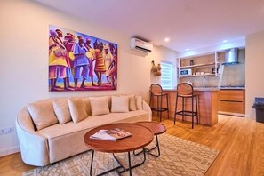 Economy Apartment, Balcony, City View | Living area - Haven Home Apartment and Suites (Benin City)