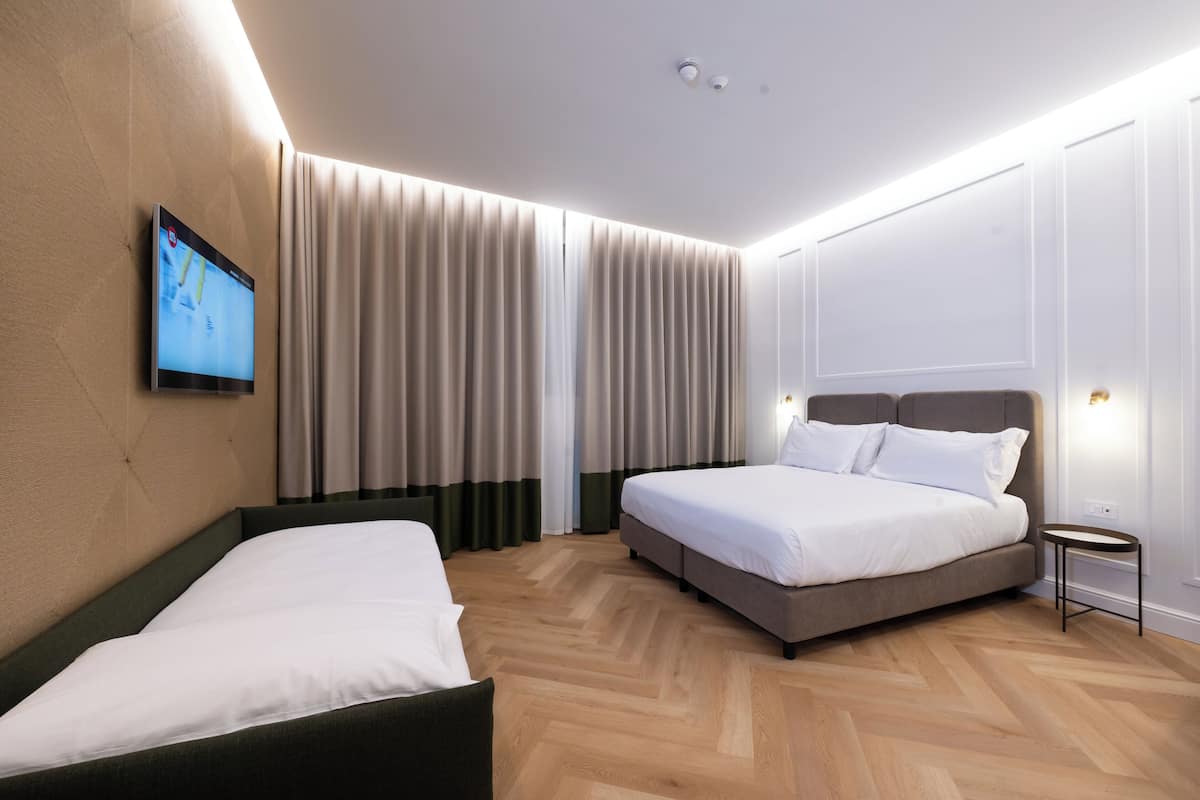 Superior Double Room | Minibar, desk, laptop workspace, blackout curtains