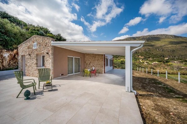 House, 3 Bedrooms, Smoking, Private Pool | Terrace/patio - Relax in Style in Trapanis Hidden Gem Holiday House (Castellammare del Golfo)