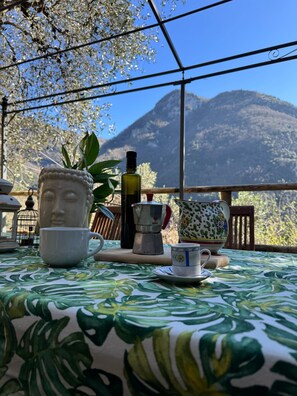 Restauration en plein air