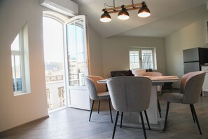 Comfort Apartment, City View | Terrace/patio