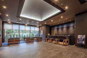 Lobby sitting area