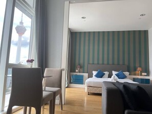 Deluxe Double Room, City View | Desk, laptop workspace, free WiFi - Luxe Suite at Platinum KLCC (Kuala Lumpur)