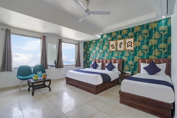 Cadar kapas Mesir, peralatan tempat tidur premium, busa memori, meja 