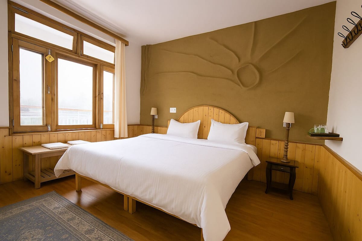 Habitación Deluxe, vistas a la montaña | Decoración individual y mobiliario individual