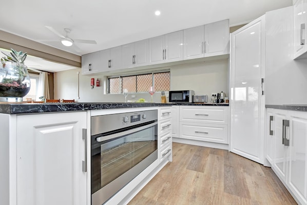 Microwave, stovetop
