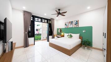 Deluxe Apartment, 1 Bedroom, City View | Soundproofing, free WiFi