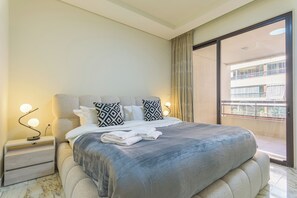 3 habitaciones, ropa de cama de alta calidad y decoración personalizada 