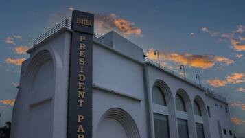 Fassade der Unterkunft