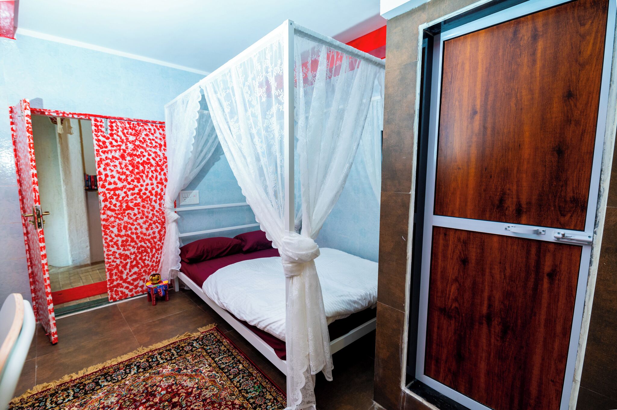 1 slaapkamer, een strijkplank/strijkijzer, wifi, beddengoed