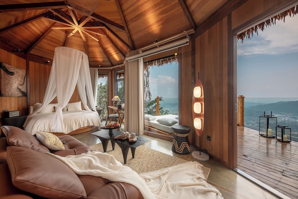 Romantic Double Room, Hill View | Mountain view