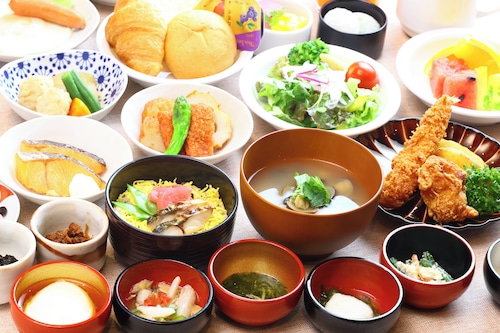 朝食ビュッフェ