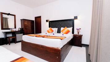 Quarto casal luxo | 1 quarto, Wi-Fi de cortesia