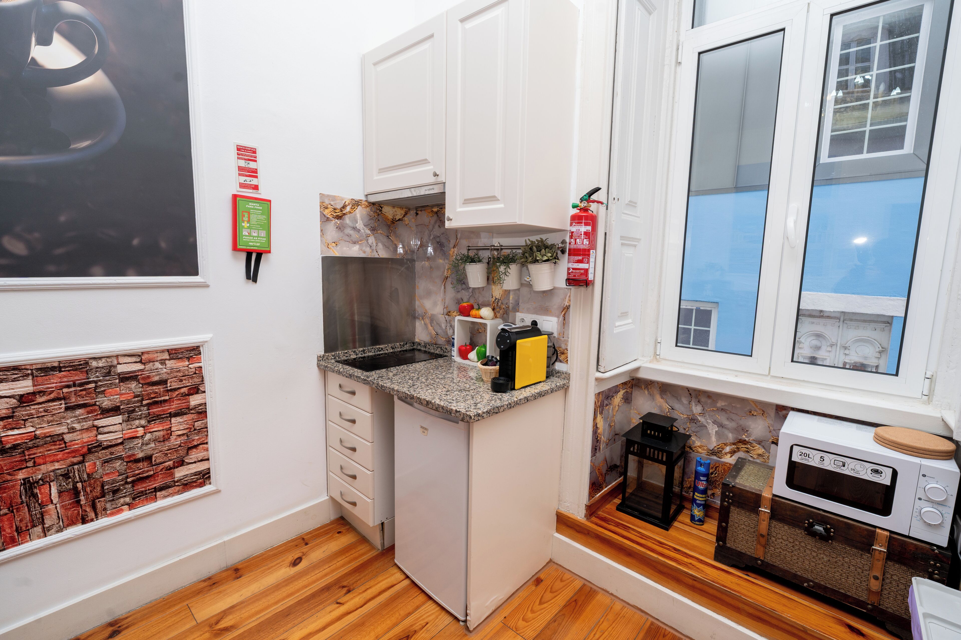 Appartamento, 2 camere da letto, patio, vista città | Interni