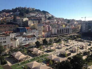 Appartamento, 2 camere da letto, patio, vista città | Esterni