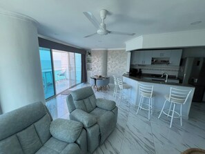 Loft, 3 Bedrooms, Smoking, Terrace | Living area - Mountain Oasis Lodge in Urb Don Jaca, Colombia - Relax in Style (Santa Marta)