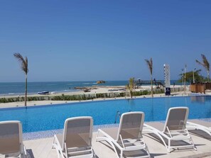 Outdoor pool - Luxury Apartment, Samaria Beach Club P23 (Santa Marta)