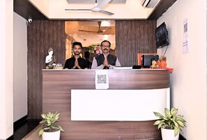 Reception - Naman Studio Hotel (Varanasi)