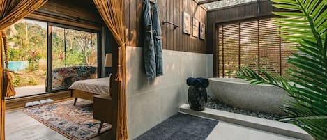 Estúdio luxo, vista para a cidade | Individualmente decorados, individualmente mobiliados, escrivaninha