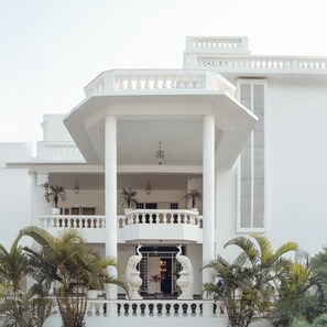 Façade de l’hébergement