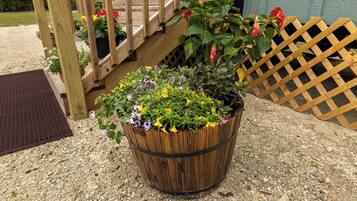 Overnattingsstedets uteområder