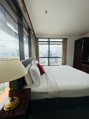 Kahden hengen elite-huone, 2 makuuhuonetta | Egyptinpuuvillaiset lakanat, ylelliset vuodevaatteet