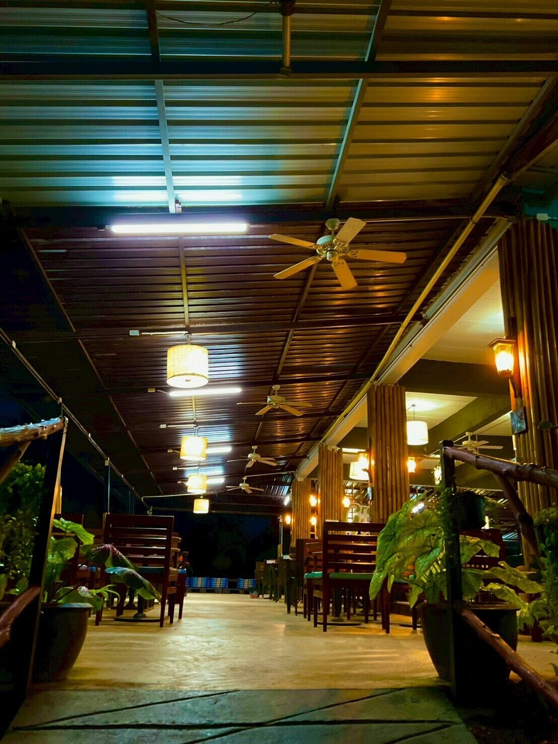 Front of property – evening/night