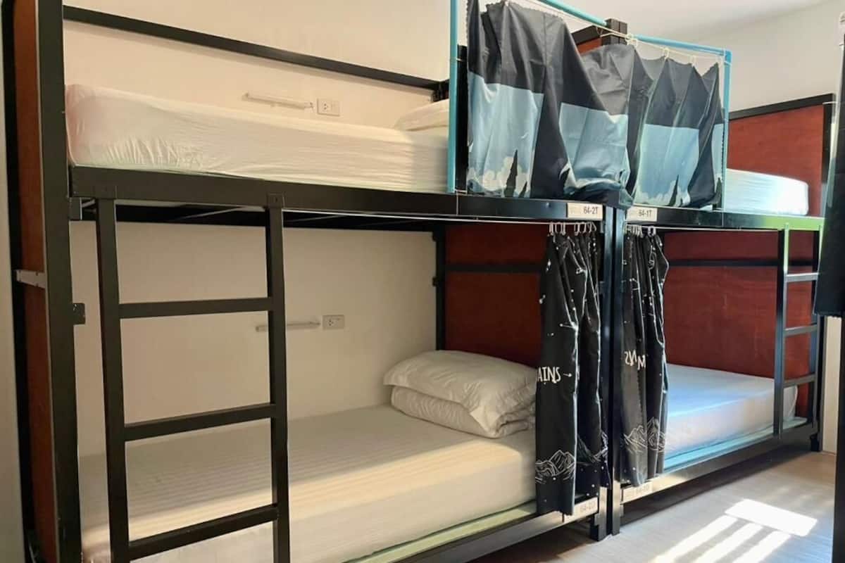 Economy Shared Dormitory, Women only, Non Smoking, Garden View | Down duvets, laptop workspace, free WiFi